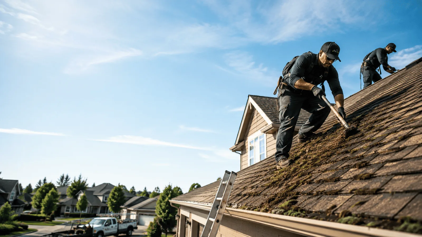 Roof Moss Removal in Hamburg, MN near me